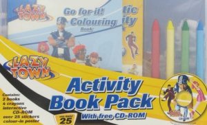 Lazy Town: Activity Book Pack plus CD-ROM by Various