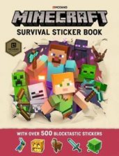 Minecraft Survival Sticker Book