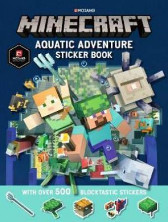 Minecraft Aquatic Adventure Sticker Book by Various