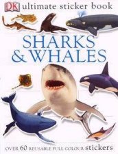 DK Ultimate Sticker Book Sharks  Whales