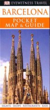 Eyewitness Travel Barcelona Pocket Map  Guide