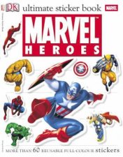 DK Ultimate Sticker Book Marvel Heroes