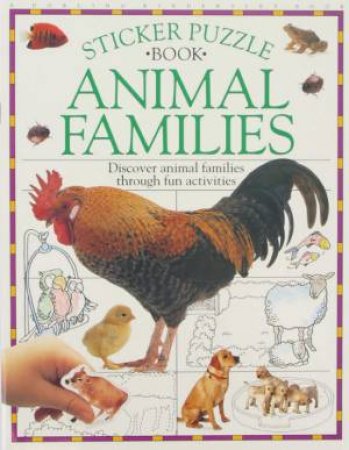 Sticker Puzzle Book: Animal Families by Various