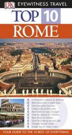 Eyewitness Top 10 Travel Guide: Rome by Dorling Kindersley