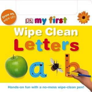 Letters: My First Wipe Clean by Dorling Kindersley 