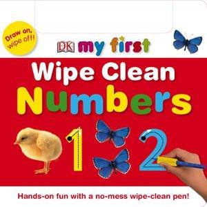 Numbers: My First Wipe Clean by Dorling Kindersley 