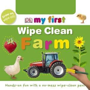 Farm: My First Wipe Clean by Dorling Kindersley 