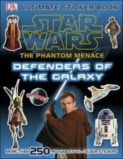 Star Wars The Phantom Menace Defenders of the Galaxy Ultimate Sticker B