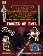 Star Wars The Phantom Menace Forces of Evil Ultimate Sticker Book