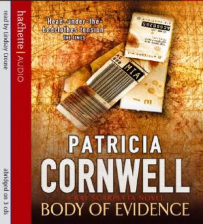 Body Of Evidence - CD by Patricia Cornwell