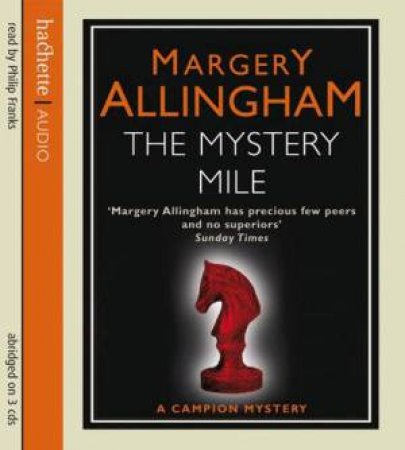 Mystery Mile (CD) by Margery Allingham