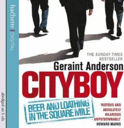 Cityboy (CD) by Geraint Anderson