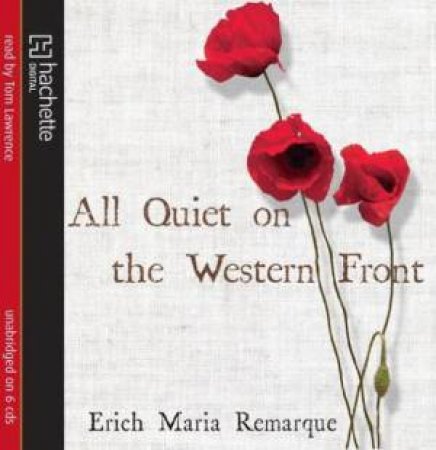 All Quiet on the Western Front (CD) by Erich Maria Remarque