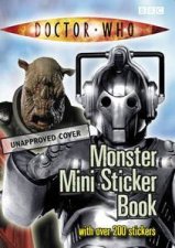 Doctor Who Mini Monsters Sticker Book