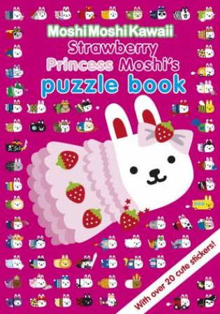 MoshiMoshiKawaii Strawberry Princess Moshi's Puzzle Book by Various 