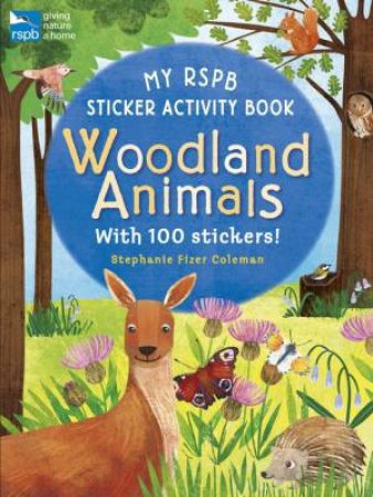 My RSPB Sticker Activity Book: Woodland Animals by Eryl Nash & Stephanie Coleman