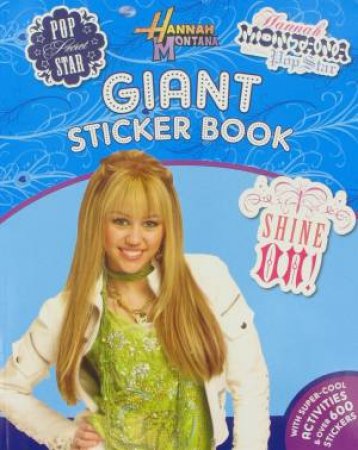 Disney: Hannah Montana: Giant Sticker Book by Disney