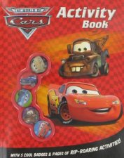 Cars Activity Book with 5 badges