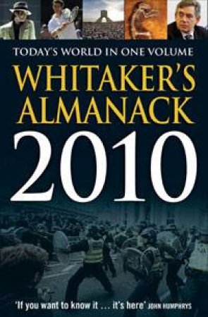 Whitaker's Almanack 2010, 142nd Ed by Various