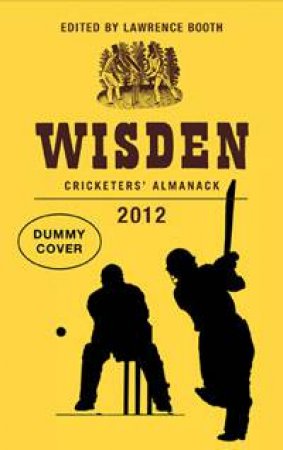 Wisden Cricketers' Almanack 2012 by Various 