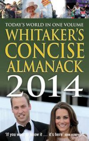 Whitaker's Concise Almanack 2014 by Unknown