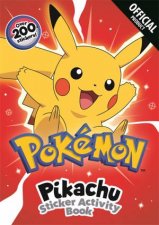 Pokemon Pikachu Sticker Activity Book