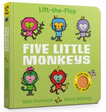 Five Little Monkeys by Mike Brownlow & Simon Rickerty