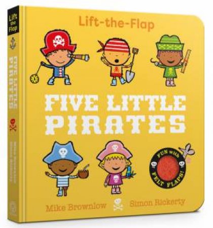 Five Little Pirates by Mike Brownlow & Simon Rickerty