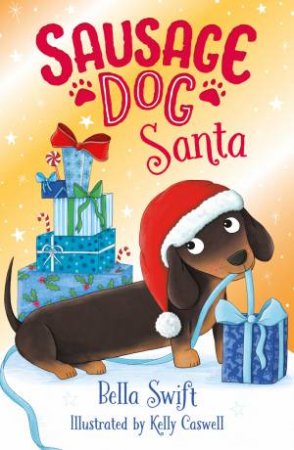 Sausage Dog Santa by Bella Swift