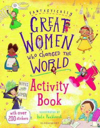 Fantastically Great Women Who Changed The World Activity Book by Kate Pankhurst