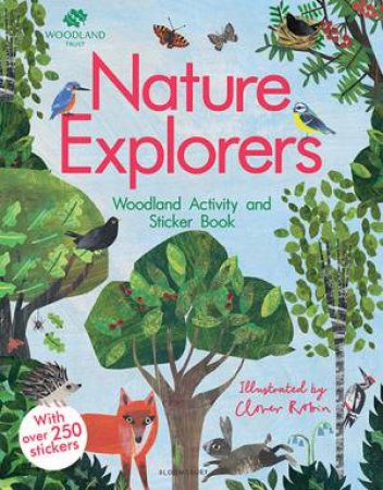 Nature Detectives Woodland Activity And Sticker Book by Clover Robin