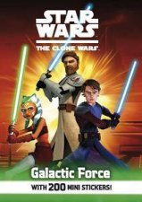 Star Wars The Clone Wars Galactic Force Mini Sticker Book