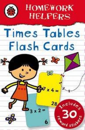 Homework Helpers: Times Tables Flash Cards by Ladybird