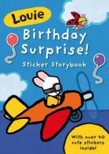 Louie Birthday Surprise Sticker Storybook