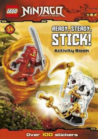 LEGO Ninjago Ready, Steady, Stick Activity Book by Various