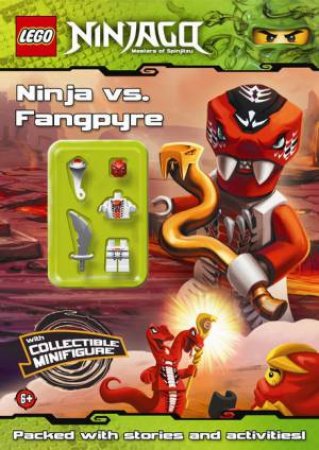 LEGO Ninjago: Ninja vs Fangpyre Activity Book w/ Minifigure by Various