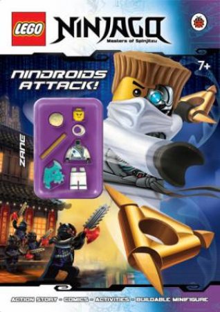 LEGO Ninjago: Nindroids Attack! Activity Book with Minifigure by Various