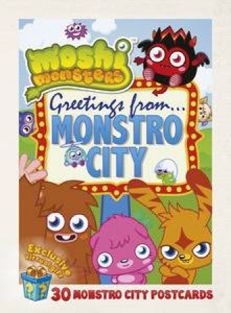 Moshi Monsters:Post Card Book by Sunbird