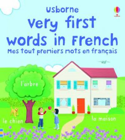 Very First Words in French Buggy Book by Usborne