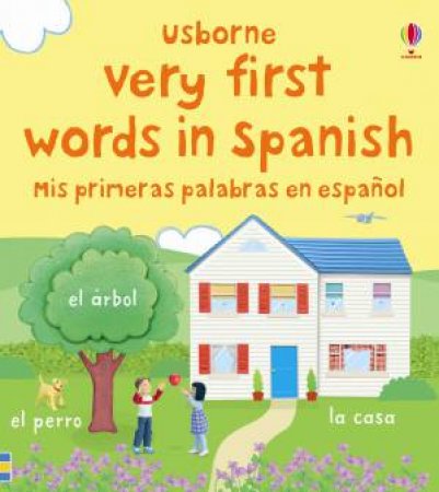 Very First Words in Spanish Buggy Book by Usborne