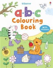 Usborne ABC Colouring Book with Stickers