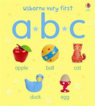 Usborne Very First: ABC by Various