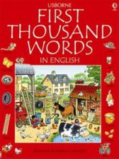 Usborne First Thousand Words In English