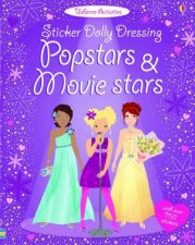 Sticker Dolly Dressing Popstars  Movie Stars