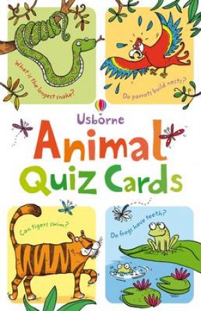 Quiz Cards: Animal Quiz by Simon Tudhope