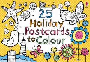 25 Postcards to Colour on Holiday by Various 