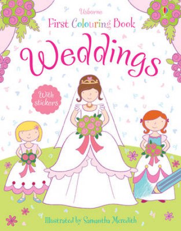 Weddings Colouring Book by Jessica Greenwell