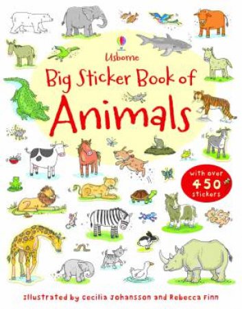 Big Sticker Book of Animals by Jessica Greenwell & Sam Taplin