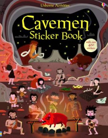 Caveman Sticker Book by Fiona Watt