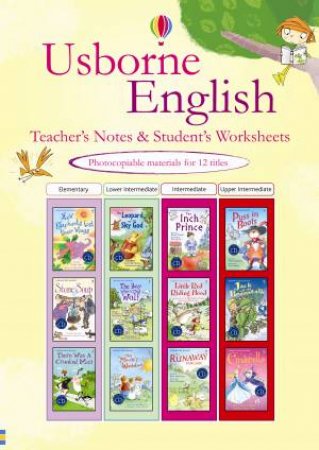 Usborne English Learners Teachers Notes and Worksheets - 1 by Various